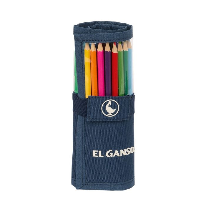 Plumier enrollable 27 piezas El Ganso Classic Safta Imagen principal del producto