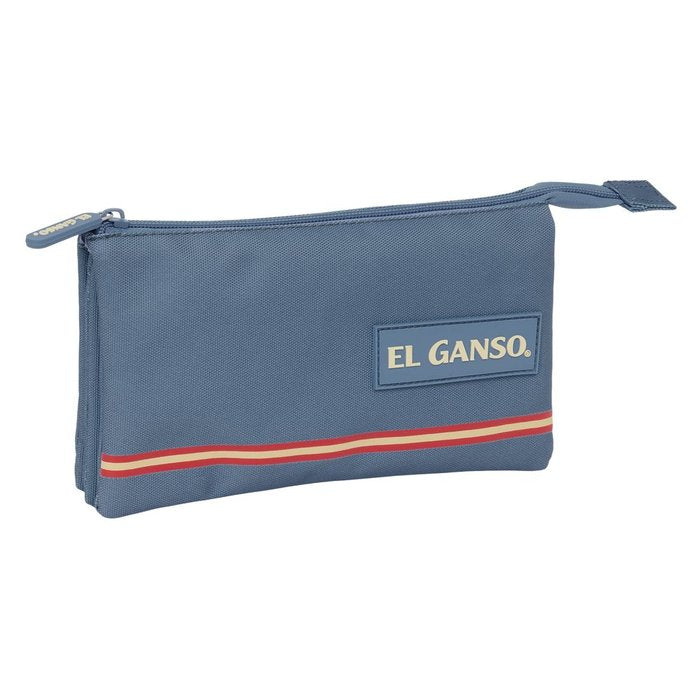 Portatodo triple el Ganso Basics azul SAFTA