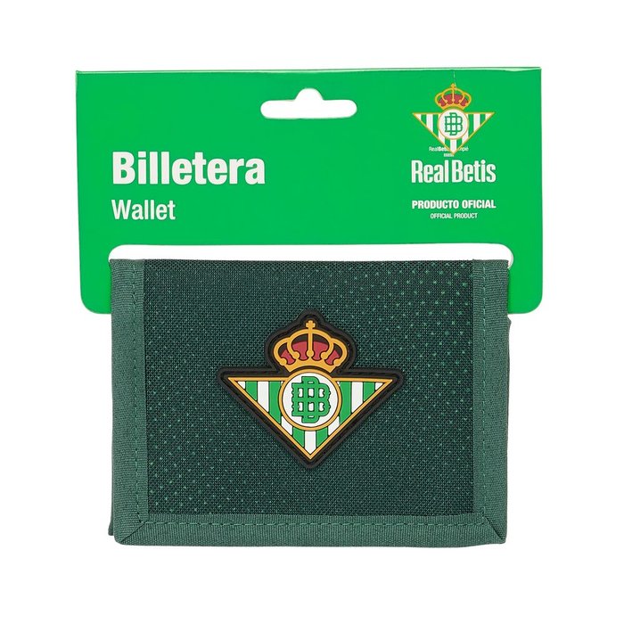 BILLETERA RESISTENTE AL AGUA REAL BETIS BALOMPIE | SAFTA, S,A, | 1 UNIDAD | 8412688567577 Imagen principal del producto