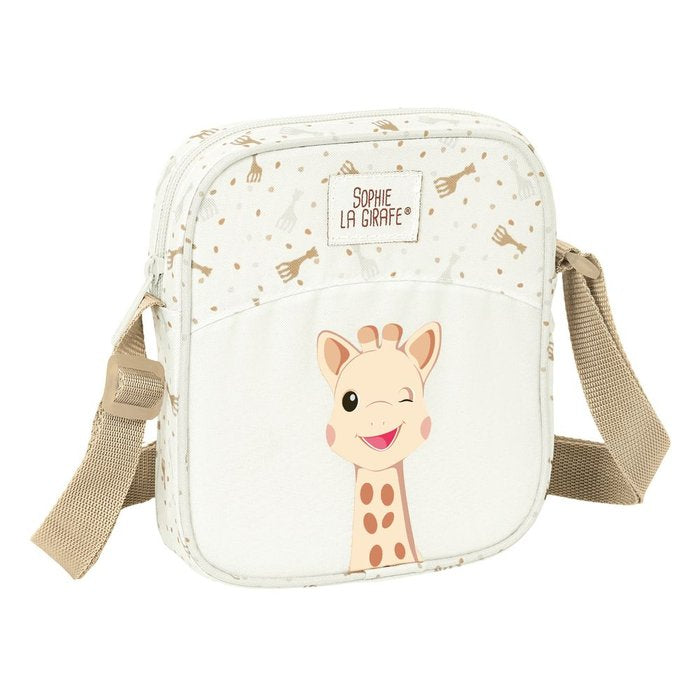 Bolsito Bandolera Sophie La Girafe Honey 16x18x4 cm Marca Safta