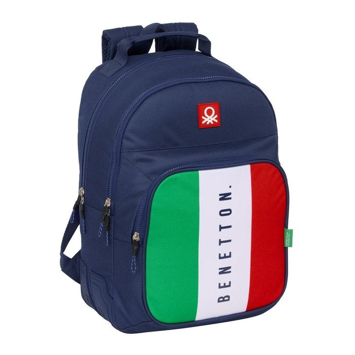 MOCHILA DOBLE CON CANTONERAS ADAPTABLE A CARRO BENETTON FLA | SAFTA, S,A,