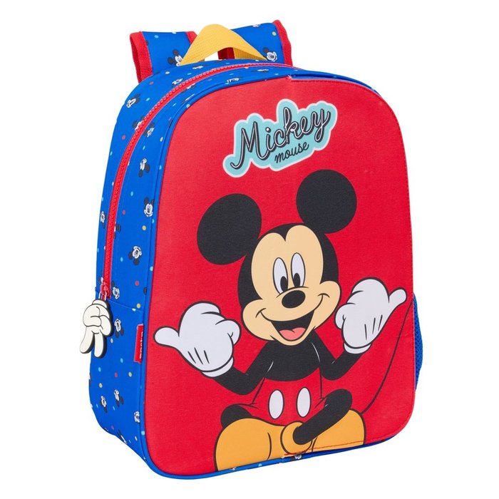 Mochila infantil adaptable Carro Front-Inter Mickey Mouse Good Day SAFTA Imagen principal del producto
