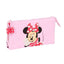 PORTATODO TRIPLE MINNIE MOUSE NAIVE | SAFTA, S,A,