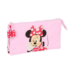 PORTATODO TRIPLE MINNIE MOUSE NAIVE | SAFTA, S,A,