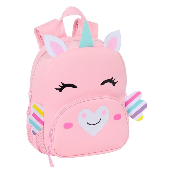 Mochila Neopreno Unicornio 2025 Safta Rosa