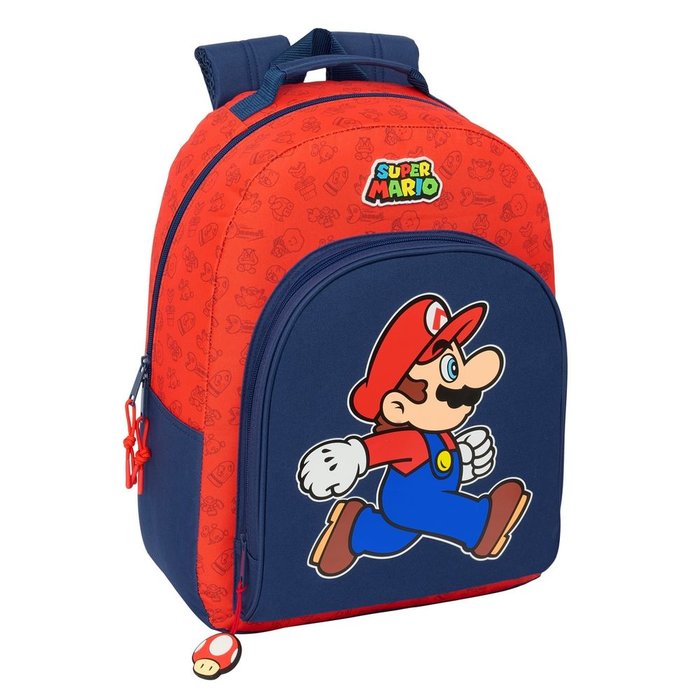 MOCHILA ADAPTABLE A CARRO SUPER MARIO TRICK | SAFTA, S,A,