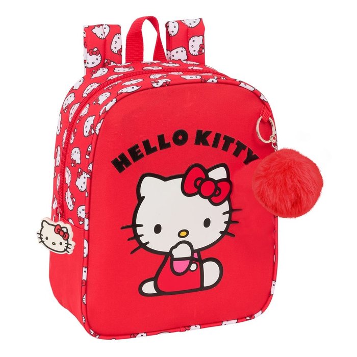 MOCHILA GUARDERIA ADAPTABLE A CARRO HELLO KITTY ICONIC | SAFTA, S,A, Imagen principal del producto