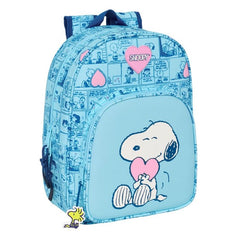 MOCHILA INFANTIL ADAPTABLE A CARRO SNOOPY LOVE | SAFTA, S,A,