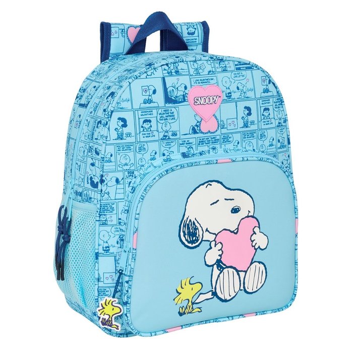 MOCHILA JUNIOR ADAPTABLE A CARRO SNOOPY LOVE | SAFTA, S,A, Imagen principal del producto