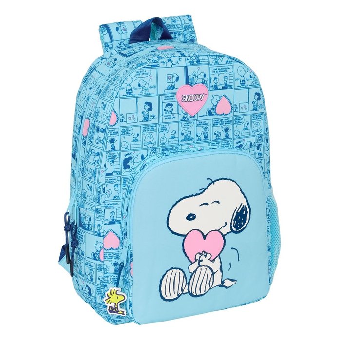 MOCHILA ADAPTABLE A CARRO SNOOPY LOVE | SAFTA, S,A,