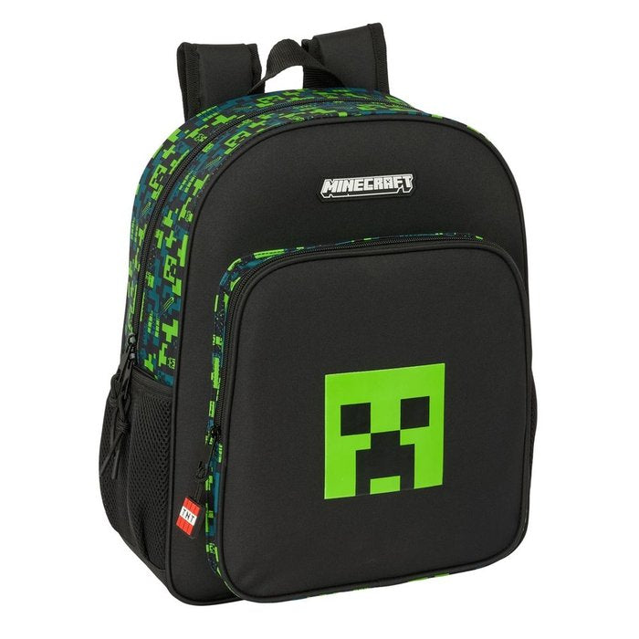 MOCHILA JUNIOR ADAPTABLE A CARRO MINECRAFT TNT | SAFTA, S,A,