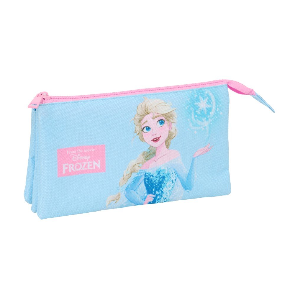 ESTUCHE PORTATODO TRIPLE FROZEN | SAFTA PE