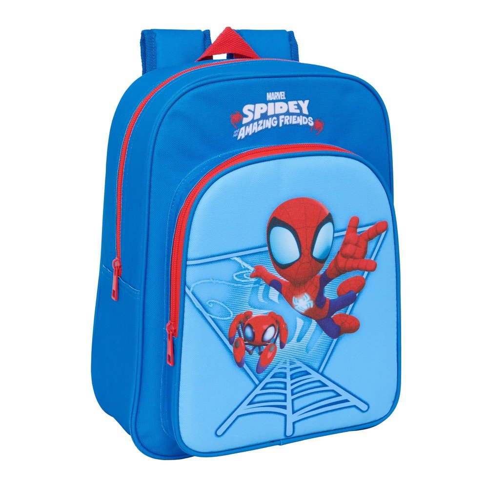 MOCHILA INFANTIL ADAPTABLE A CARRO SPIDEY | SAFTA PE