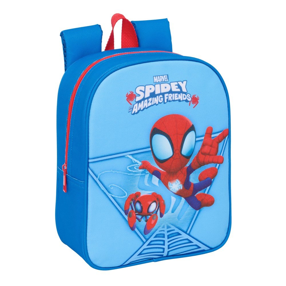 MOCHILA DE GUARDERIA ADAPTABLE A CARRO SPIDEY | SAFTA PE Imagen principal del producto