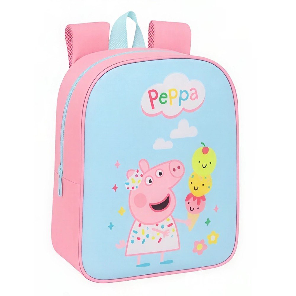 MOCHILA DE GUARDERIA ADAPTABLE A CARRO PEPPA PIG | SAFTA PE Imagen principal del producto