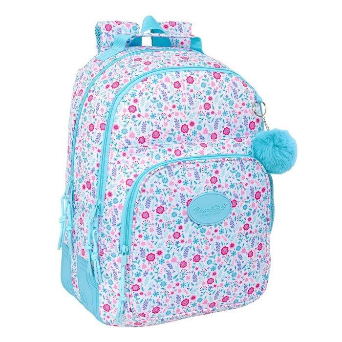 MOCHILA DOBLE CON CANTONERAS ADAPT, CARRO BLACKFIT8 COOL | SAFTA, S,A,