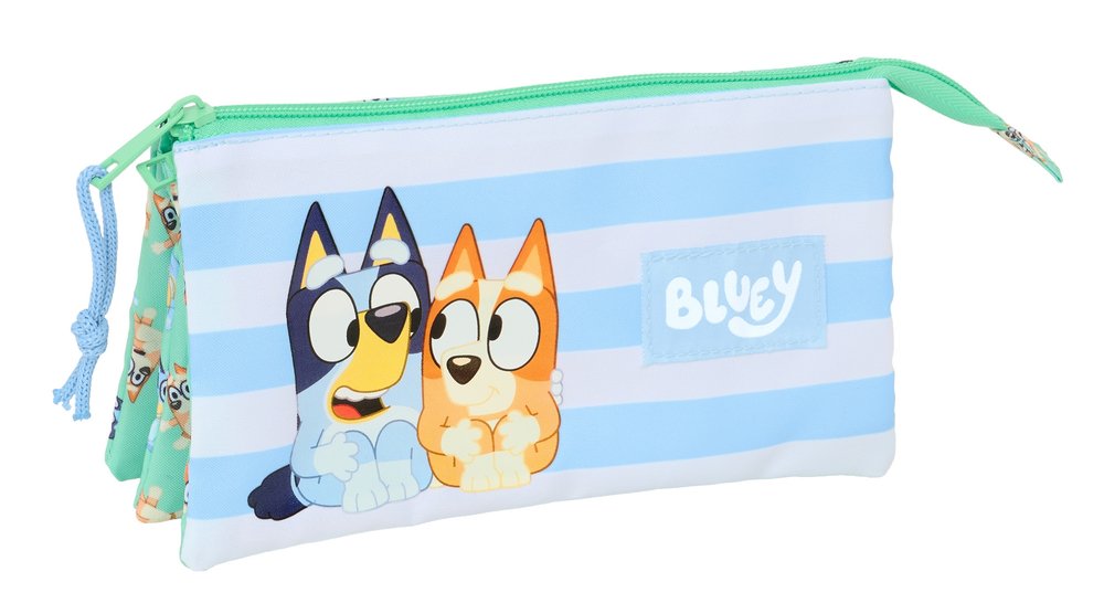 PORTATODO TRIPLE BLUEY SISTERS | SAFTA, S,A,