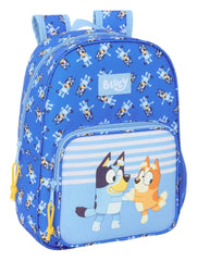 MOCHILA INFANTIL 34CM ADAPT A CARRO BLUEY LET'S PLAY | SAFTA, S,A,