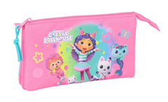 PORTATODO TRIPLE GABBY´S DOLLHOUSE CONFETTI | SAFTA, S,A,