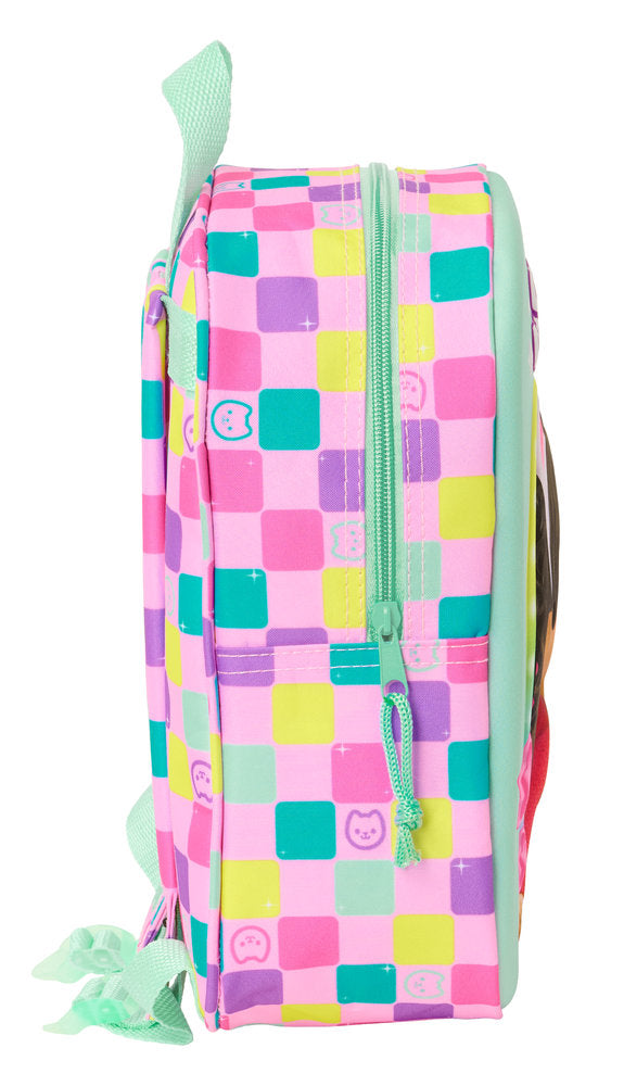 Mochila Guardería 3D Gabby's Dollhouse 27 cm Safta