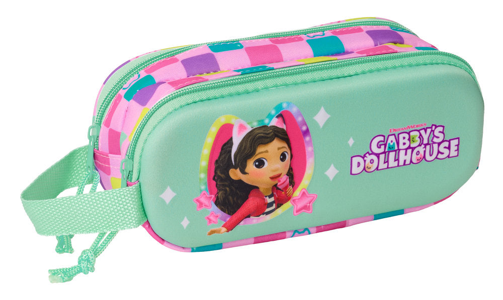 PORTATODO DOBLE 3D GABBY'S DOLLHOUSE | SAFTA, S,A,