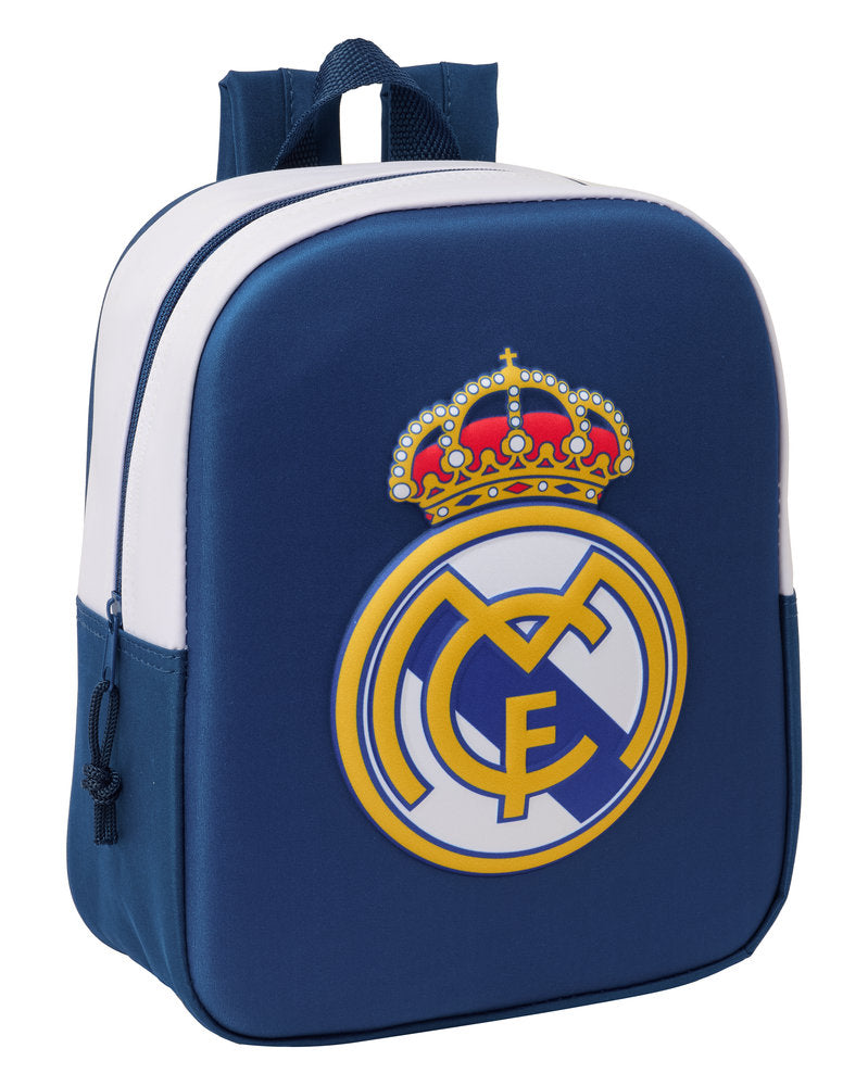 MOCHILA GUARDERIA 3D 27CM REAL MADRID | SAFTA, S,A, Imagen principal del producto