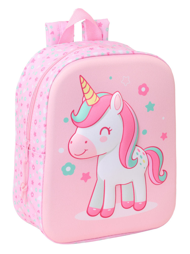 MOCHILA GUARDERIA 3D 27CM SAFTA UNICORN | SAFTA, S,A, Imagen principal del producto