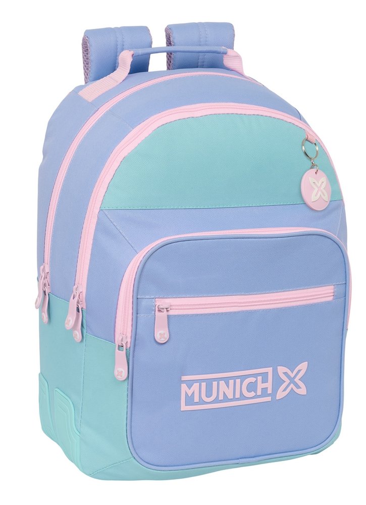 Mochila Doble Cantoneras 42 cm Adapt a Carro Munich Mellow SAFTA Imagen principal del producto
