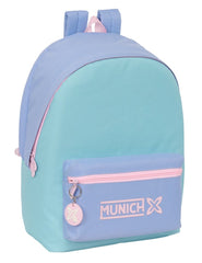 MOCHILA ESCOLAR DOBLE PORTATIL 15,6 44CM MUNICH MELLOW | SAFTA, S,A,