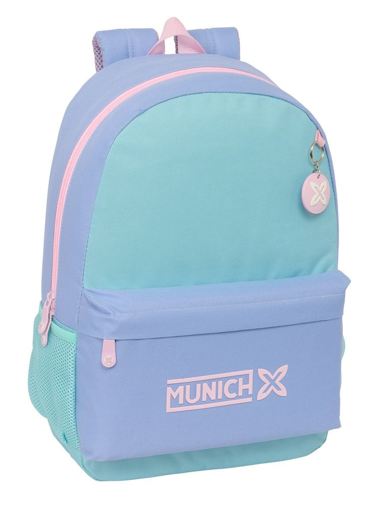 MOCHILA ESCOLAR 46CM ADAPT A CARRO MUNICH MELLOW | SAFTA, S,A,