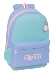 MOCHILA ESCOLAR 46CM ADAPT A CARRO MUNICH MELLOW | SAFTA, S,A,