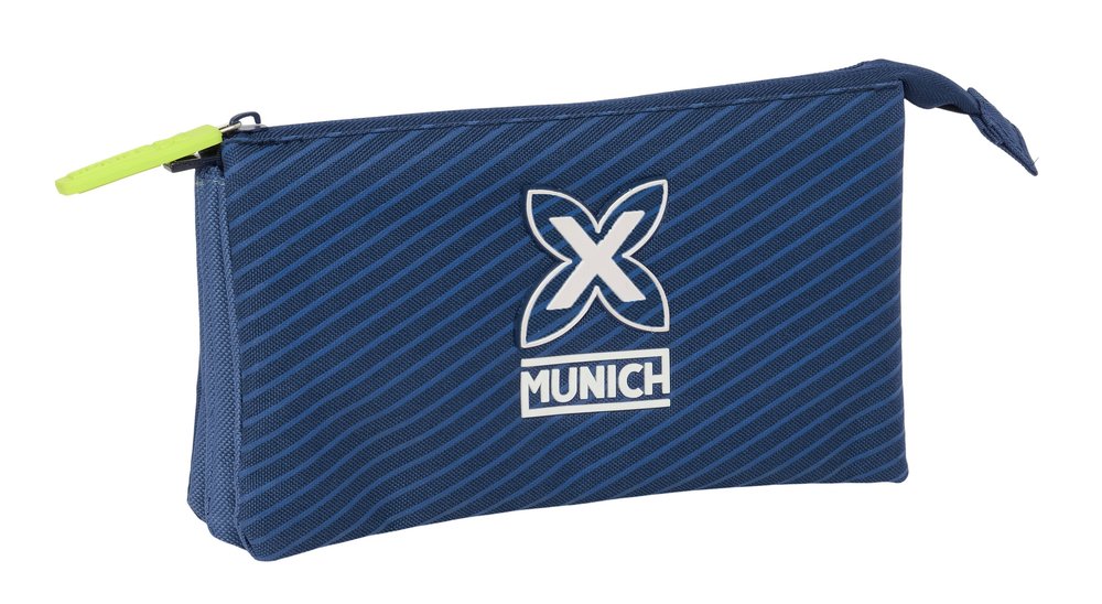 Portatodo Triple Munich Blue Indigo SAFTA
