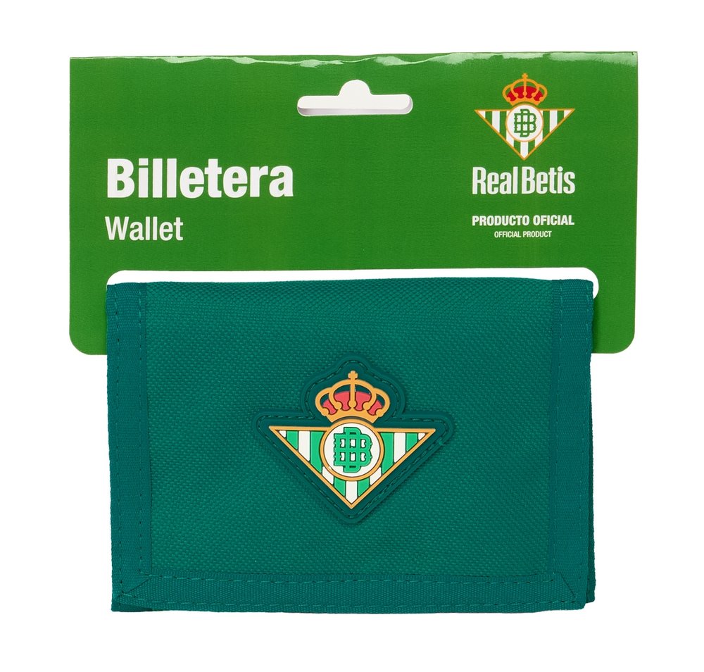 BILLETERA RESISTENTE AL AGUA REAL BETIS | SAFTA, S,A, | 1 UNIDAD | 8412688598342 Imagen principal del producto
