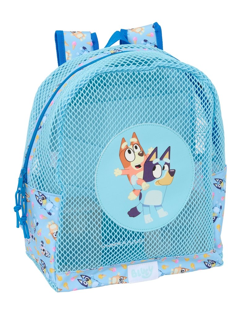 MOCHILA PEQUEÑA 24CM REJILLA ANTI-ARENA BLUEY | SAFTA, S,A, Imagen principal del producto