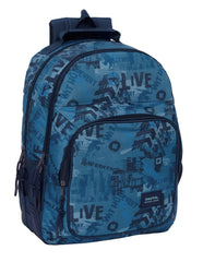 MOCHILA DOBLE CANTONERAS 42CM ADAPT CARRO SAFTA NEW EDITION | SAFTA, S,A,