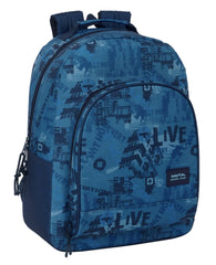 MOCHILA ESCOLAR 42CM ADAPT A CARRO SAFTA NEW EDITION | SAFTA, S,A,