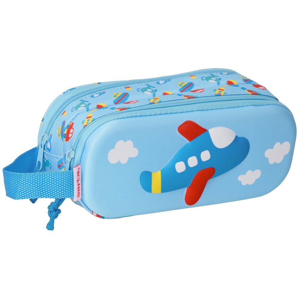 Portatodo Doble 3D Avión Safta