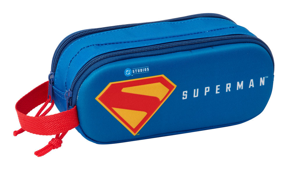 PORTATODO DOBLE 3D SUPERMAN | SAFTA, S,A,