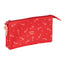 Portatodo triple caramelos Merry Xmas 22x12x3 cm SAFTA