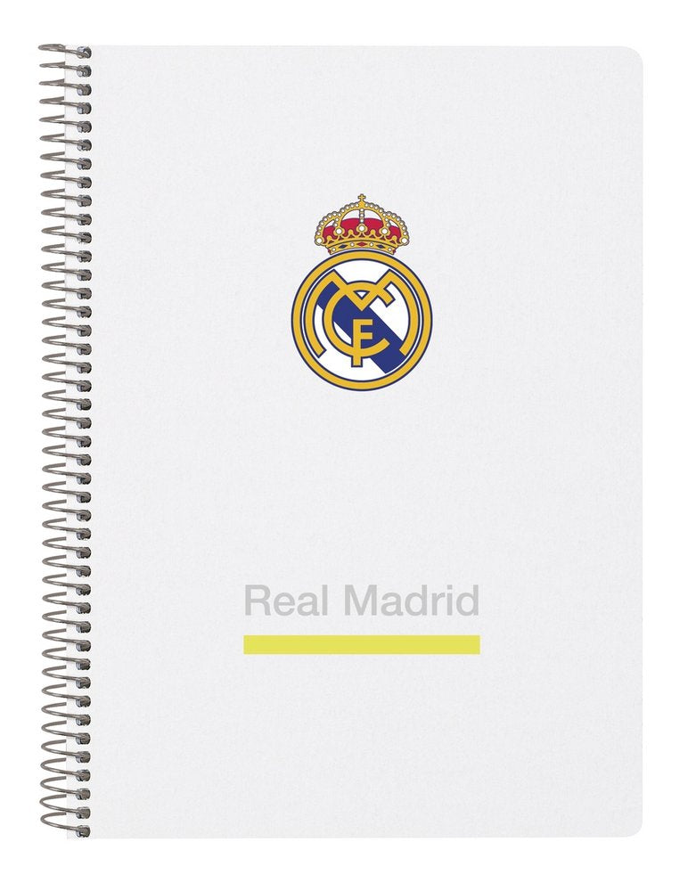Libreta A5 Tapas Duras 80 H. Real Madrid 1ª Equip. 25/26 SAFTA Imagen principal del producto
