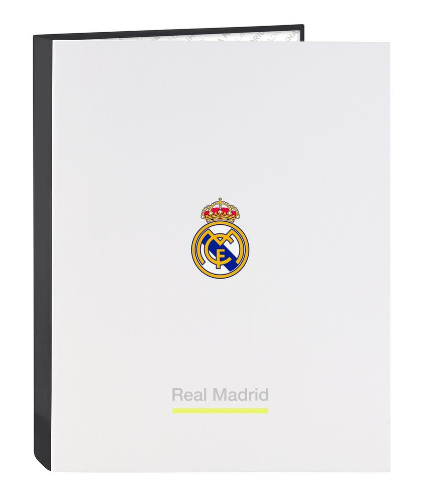 Carpeta Cartón Fº 4 Anillas Real Madrid 25/26 SAFTA