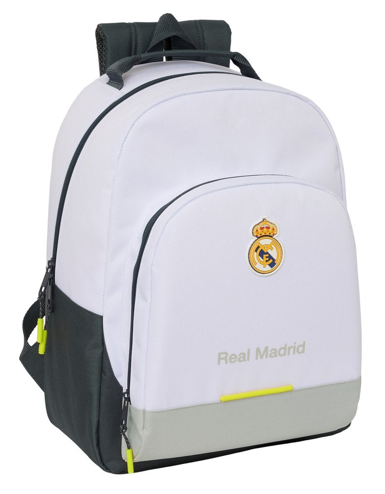 MOCHILA ESCOLAR 42CM ADAPT CARRO REAL MADRID 1ª EQUIP,25/26 | SAFTA, S,A,