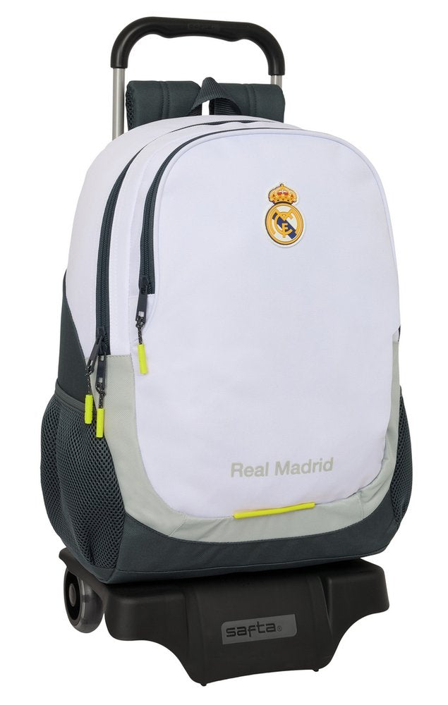 MOCHILA ESCOLAR 44CM + CARRO REAL MADRID 1ª EQUIP,25/26 | SAFTA, S,A, Imagen principal del producto
