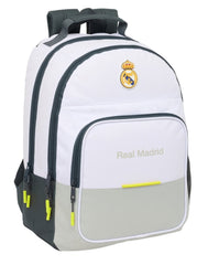 MOCHILA 42CM DOBLE ADAPT CARRO REAL MADRID 1ª EQUIP,25/26 | SAFTA, S,A,