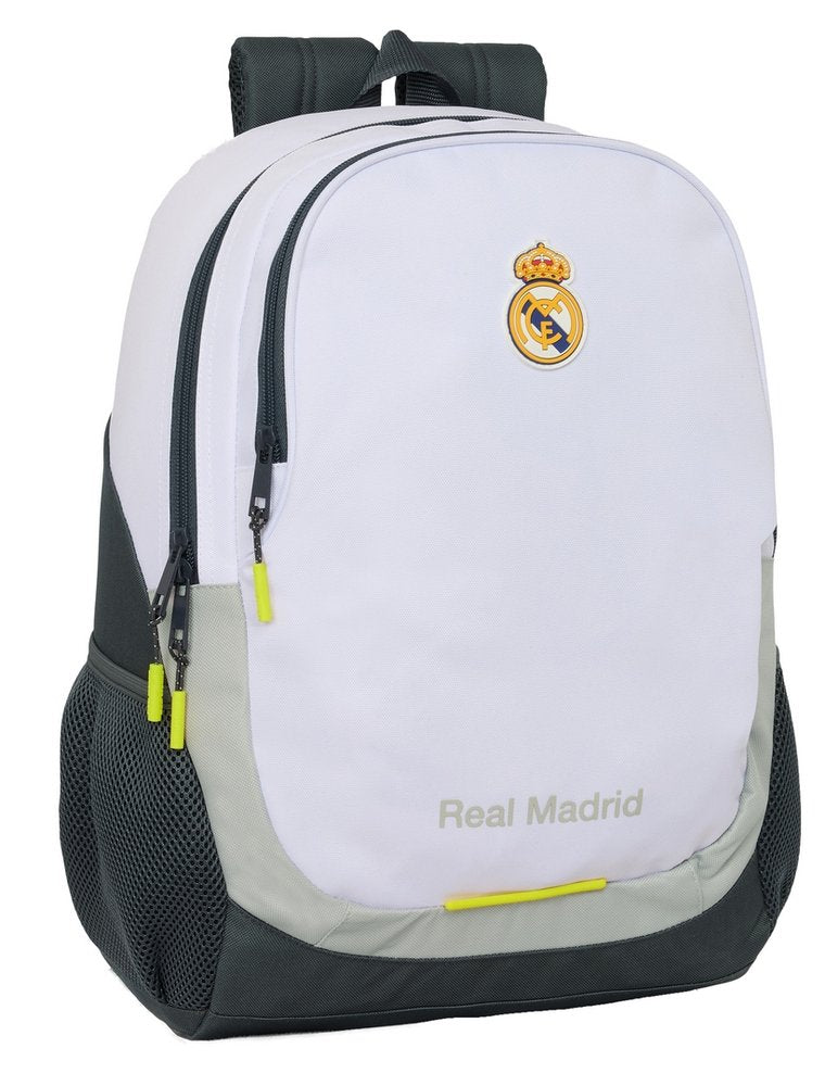 MOCHILA ESCOLAR 44CM ADAPT,CARRO REAL MADRID 1ª EQUIP,25/26 | SAFTA, S,A,