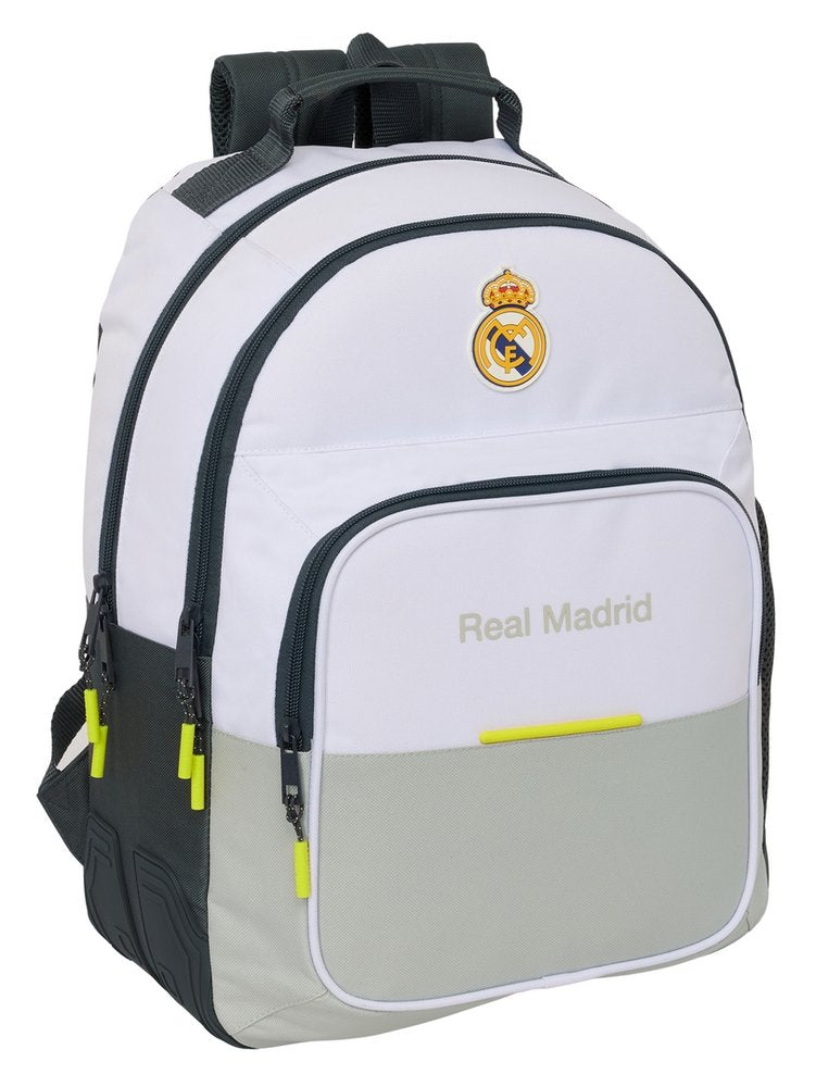 MOCHILA 42CM DOBLE CANT, ADAPT REAL MADRID 1ª EQUIP,25/26 | SAFTA, S,A, Imagen principal del producto