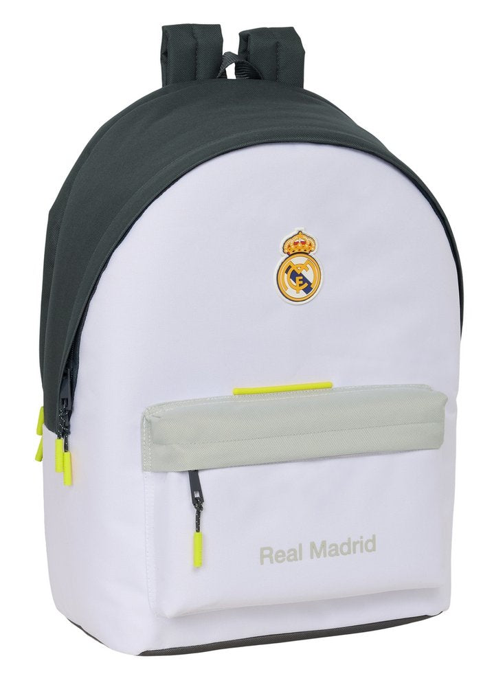 MOCHILA 44CM DOBLE PORTATIL 15,6 REAL MADRID 1ª EQUIP,25/26 | SAFTA, S,A, Imagen principal del producto