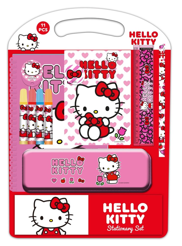 Set escritura Hello Kitty Iconic SAFTA 3 piezas Imagen principal del producto