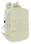 MOCHILA VIAJE CABINA 44CM PORTATIL 15,6'' SAFTA BEIGE | SAFTA, S,A,