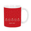 Taza grande Casitas Merry Xmas SAFTA